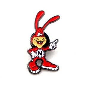 The Noid Enamel Pin‎ Retro Nostalgia Accessory Domino's Pizza 1980s 80s